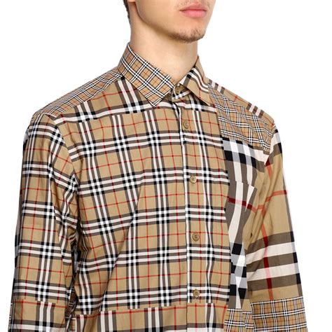 burberry karo hemd|Burberry her men's clothing.